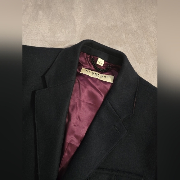 Burberry Wool Silk Pea Coat - Picture 10 of 15